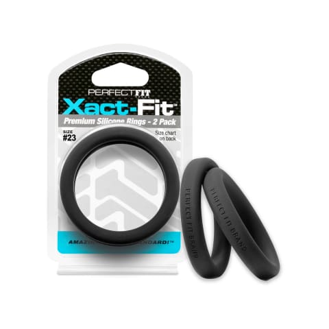 ⁨Perfect Fit Xact-Fit #23 - Zestaw dwoch elastycznych pierścieni dopasowujących⁩ w sklepie Wasserman.eu