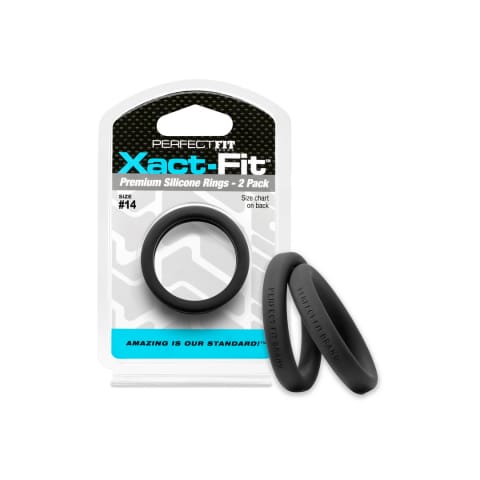 ⁨Perfect Fit Xact-Fit Zestaw 2 pierścieni model #14 silikonowe⁩ w sklepie Wasserman.eu