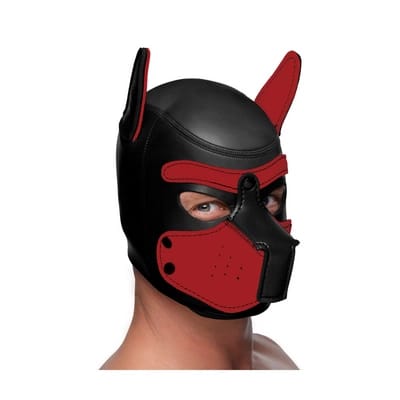 ⁨XR Brands Neoprene Pup Hood maska neoprenowa z profilowanym pyskiem⁩ w sklepie Wasserman.eu