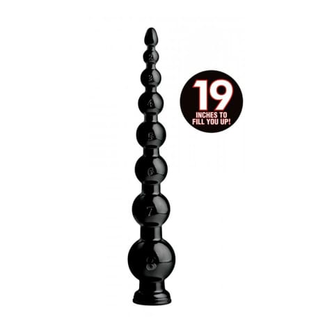 ⁨XR Brands - Koraliki analne - Wąż spiralny stopniowany - 48 cm⁩ w sklepie Wasserman.eu
