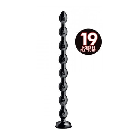 ⁨XR Brands - Koraliki analne - Wąż spiralny stopniowany - 48 cm⁩ w sklepie Wasserman.eu