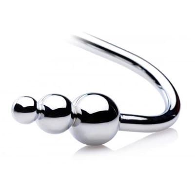 ⁨XR Brands Meat Hook model z kulkami - stalowy hak z pierścieniem⁩ w sklepie Wasserman.eu