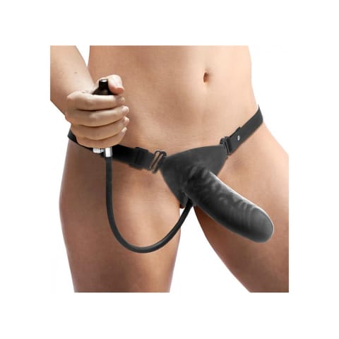 ⁨XR Brands Strap-On Inflatable System z regulowaną uprzężą czarny⁩ w sklepie Wasserman.eu