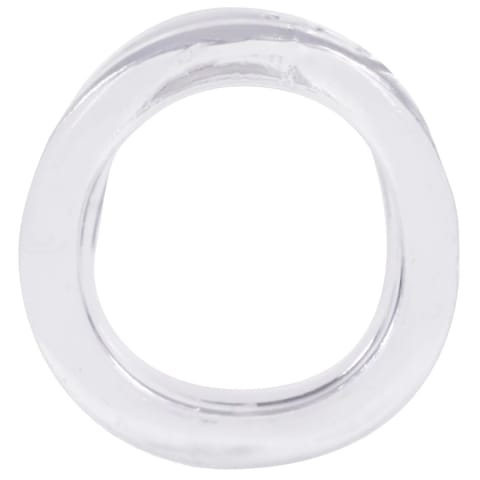 ⁨Doc Johnson Ring Classic silikonowy pierścień anatomiczny czarny⁩ w sklepie Wasserman.eu