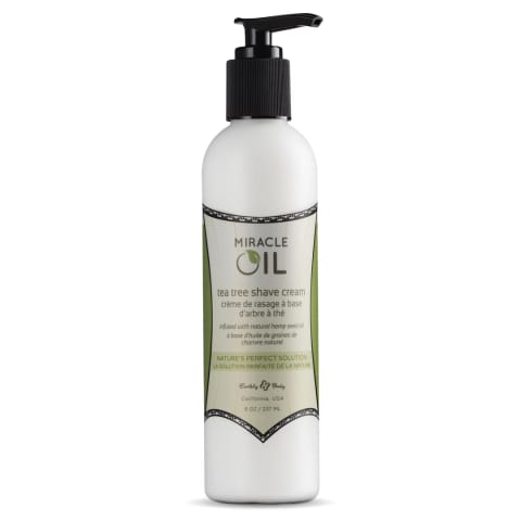 ⁨Earthly Body Miracle Oil Krem do golenia z olejkiem z drzewa herbacianego 237ml⁩ w sklepie Wasserman.eu