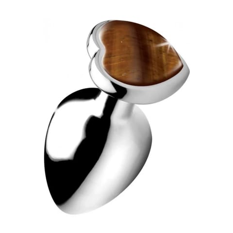 ⁨XR Brands Korek dekoracyjny Tiger Eye duży aluminium brązowy⁩ w sklepie Wasserman.eu