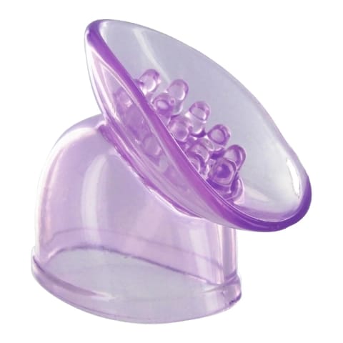 ⁨XR Brands Wand Essentials Lily Pod - fioletowa nakładka do masażera⁩ w sklepie Wasserman.eu