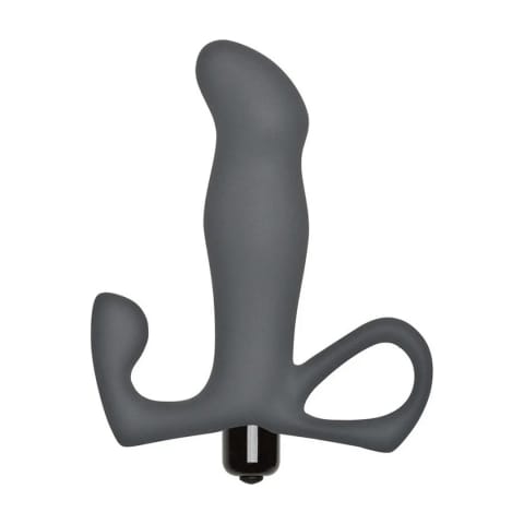 ⁨Doc Johnson OptiMALE Vibrating P-Massager silikonowy, 10 trybow, czarny⁩ w sklepie Wasserman.eu