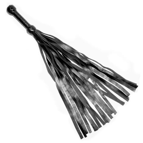 ⁨Prowler RED Flogger Black 66 cm - Skorzany model z plecioną rączką⁩ w sklepie Wasserman.eu