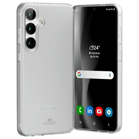 ⁨Mercury Jelly Clear S24 FE S721          przezroczysty /transparent⁩ w sklepie Wasserman.eu
