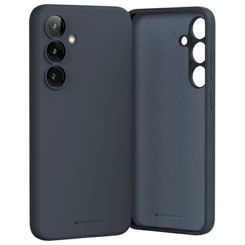 ⁨Mercury Silicone Samsung A16 A166        granatowy/navy⁩ w sklepie Wasserman.eu