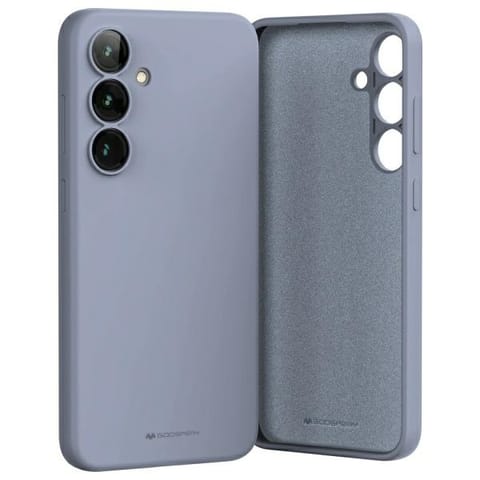 ⁨Mercury Silicone Samsung A16 A166        lawendowy szary/lavender gray⁩ w sklepie Wasserman.eu