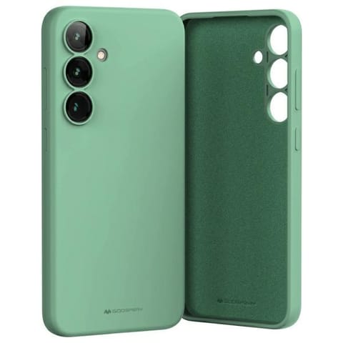 ⁨Mercury Silicone Samsung A16 A166        zielony/green⁩ w sklepie Wasserman.eu