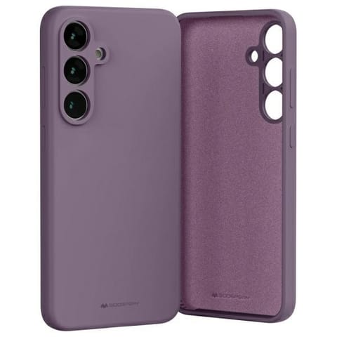 ⁨Mercury Silicone Samsung S24 FE S721     fioletowy/purple⁩ w sklepie Wasserman.eu
