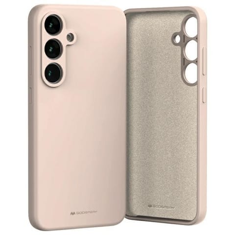⁨Mercury Silicone Samsung S24 FE S721     piaskowy róż/pink sand⁩ w sklepie Wasserman.eu