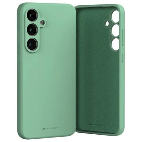 ⁨Mercury Silicone Samsung S24 FE S721     zielony/green⁩ w sklepie Wasserman.eu