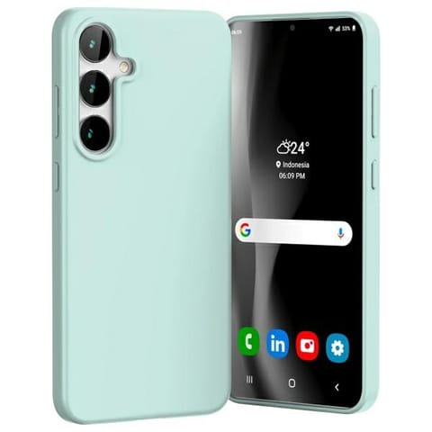 ⁨Mercury Soft Samsung S24 FE S721         miętowy/mint⁩ w sklepie Wasserman.eu