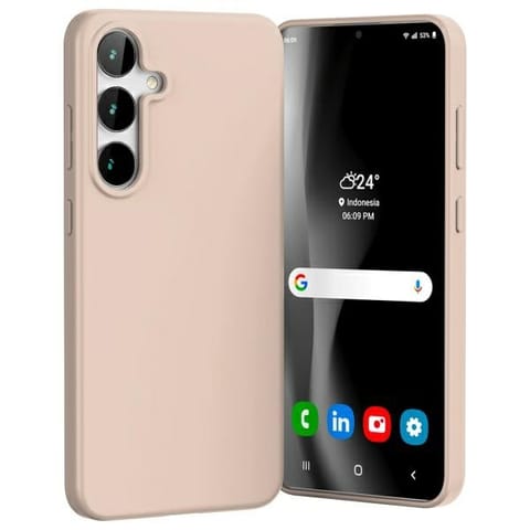 ⁨Mercury Soft Samsung S24 FE S721         piaskowy róż/pink sand⁩ w sklepie Wasserman.eu