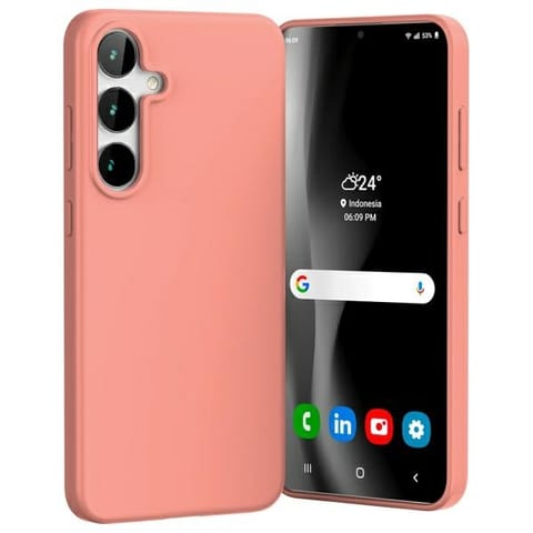 ⁨Mercury Soft Samsung S24 FE S721         różowy/pink⁩ w sklepie Wasserman.eu