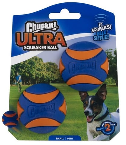 ⁨Chuckit! Ultra Squeaker Ball Small 2pak [31537]⁩ w sklepie Wasserman.eu