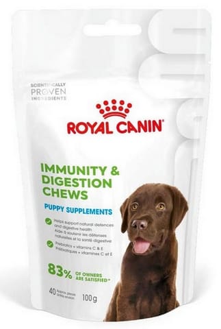 ⁨Royal Canin Immunity & Digestion Chews Puppy Supplements 100g⁩ w sklepie Wasserman.eu