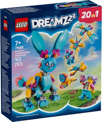 ⁨Klocki DREAMZzz 71488 Kreatywne zwierzęce przygody Bunchu⁩ w sklepie Wasserman.eu