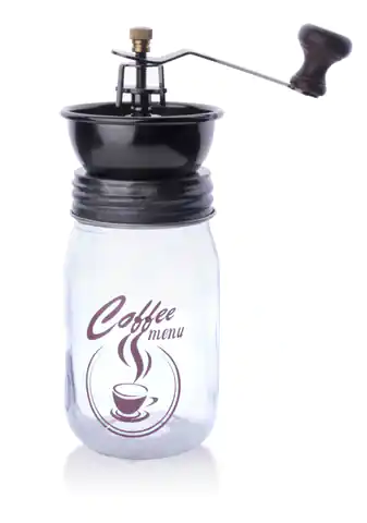 ⁨Coffee grinder 7,5xh14/22,5cm glass ceramic mechanism clearance sale!⁩ at Wasserman.eu