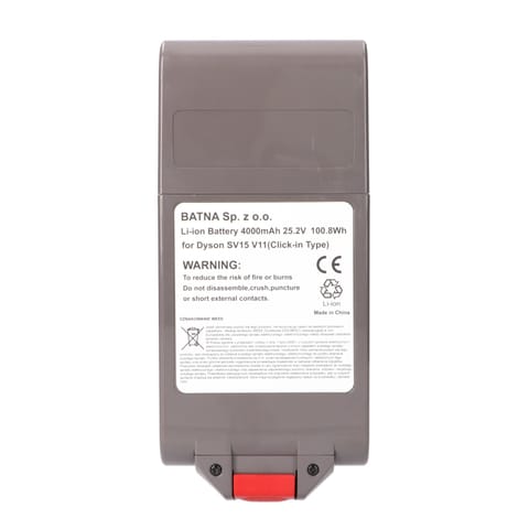 ⁨BATERIA DYSON V11 (CLICK TYPE) 25.2V 4000MAH⁩ w sklepie Wasserman.eu