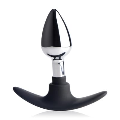 ⁨XR Brands Metalowy-Silikonowy Korek Anatomiczny Small, nikiel-free⁩ w sklepie Wasserman.eu