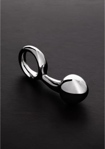 ⁨Steel Plug model 39 mm - stalowa wtyczka intymna do masażu punktu G⁩ w sklepie Wasserman.eu
