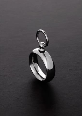 ⁨Steel Donut - Pierścień intymny stalowy 40 mm, masywny, polerowany⁩ w sklepie Wasserman.eu
