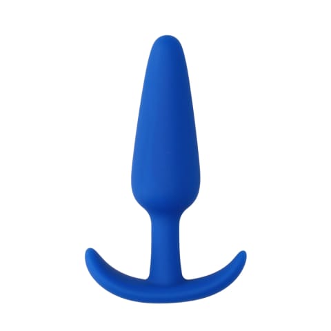 ⁨Shots Toys - Korek silikonowy cienki z ergonomicznym uchwytem, czarny⁩ w sklepie Wasserman.eu