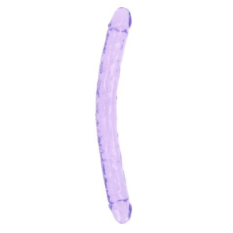 ⁨RealRock Crystal Clear podwojny model anatomiczny 45 cm przezroczysty⁩ w sklepie Wasserman.eu