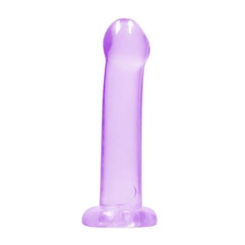 ⁨RealRock Crystal Clear 17 cm - model z przyssawką, transparentny⁩ w sklepie Wasserman.eu