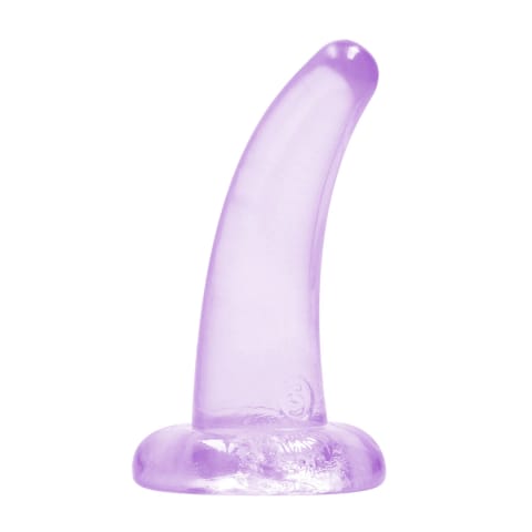 ⁨RealRock Crystal Clear - model zakrzywiony z przyssawką 11,5 cm⁩ w sklepie Wasserman.eu