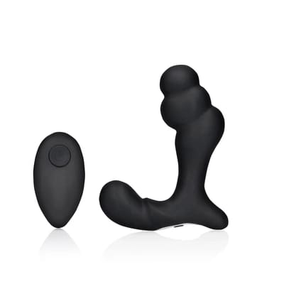 ⁨Ouch! Masażer prostaty zielony z pilotem, 10 trybow wibracji⁩ w sklepie Wasserman.eu