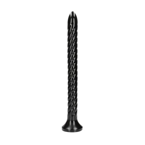 ⁨OUCH! Anal Snake Fine Ribbed 40 cm - Elastyczny wąż intymny z przyssawką⁩ w sklepie Wasserman.eu