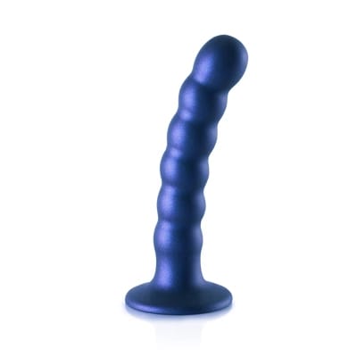 ⁨Ouch! Silikonowy model z koralikami, przyssawka, metaliczny, 13 cm⁩ w sklepie Wasserman.eu