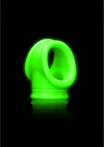 ⁨Ouch! Glow in the Dark pierścień intymny świecący zielony⁩ w sklepie Wasserman.eu