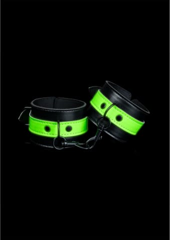 ⁨Ouch! Glow in the Dark - Kajdanki Rękawy Fluorescencyjne Regulowane⁩ w sklepie Wasserman.eu