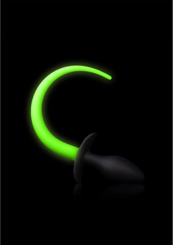 ⁨Ouch! Glow in the Dark - zatyczka analna fluorescencyjna, zielona⁩ w sklepie Wasserman.eu