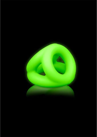 ⁨Ouch! Pierścień silikonowy Glow in the Dark, fluorescencyjny zielony⁩ w sklepie Wasserman.eu