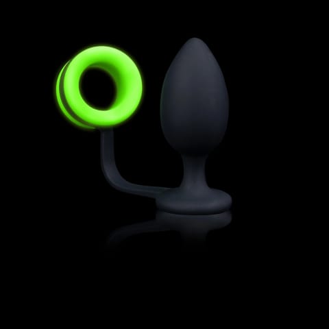 ⁨Ouch! Glow in the Dark - zestaw z pierścieniem i korkiem, świecący⁩ w sklepie Wasserman.eu