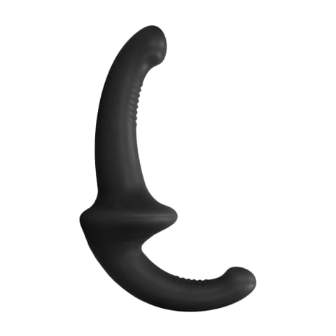 ⁨OUCH! Strap-On bez paskow silikonowy z pilotem, 10 trybow, czarny⁩ w sklepie Wasserman.eu