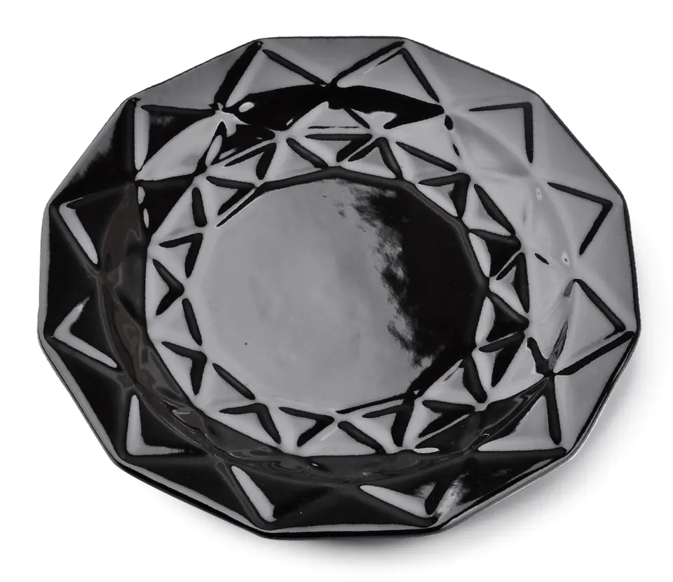 ADEL BLACK Talerz obiadowy 24cm w sklepie Wasserman.eu