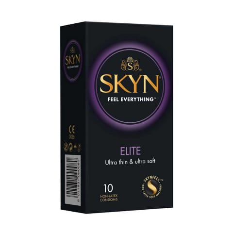 ⁨Mates Skyn Elite 10 szt. - ultracienkie prezerwatywy bez lateksu⁩ w sklepie Wasserman.eu