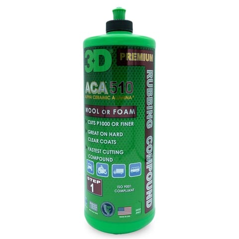 ⁨3D 510 Premium Rubbing Compound 946ml - pasta polerska tnąca⁩ w sklepie Wasserman.eu