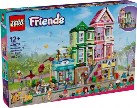 ⁨Blocks Friends 42670 Heartlake City Apartments and Stores⁩ at Wasserman.eu