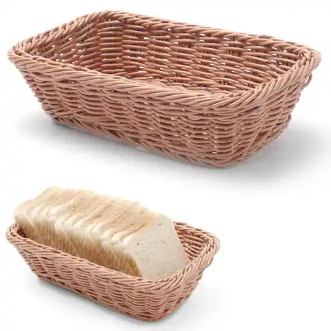 ⁨Basket tray for bread bread fruits reinforced GN1/4 - Hendi 426722⁩ at Wasserman.eu