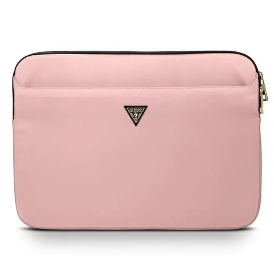 ⁨Guess Nylon Computer Sleeve - Notebook Case 13" (Pink)⁩ at Wasserman.eu